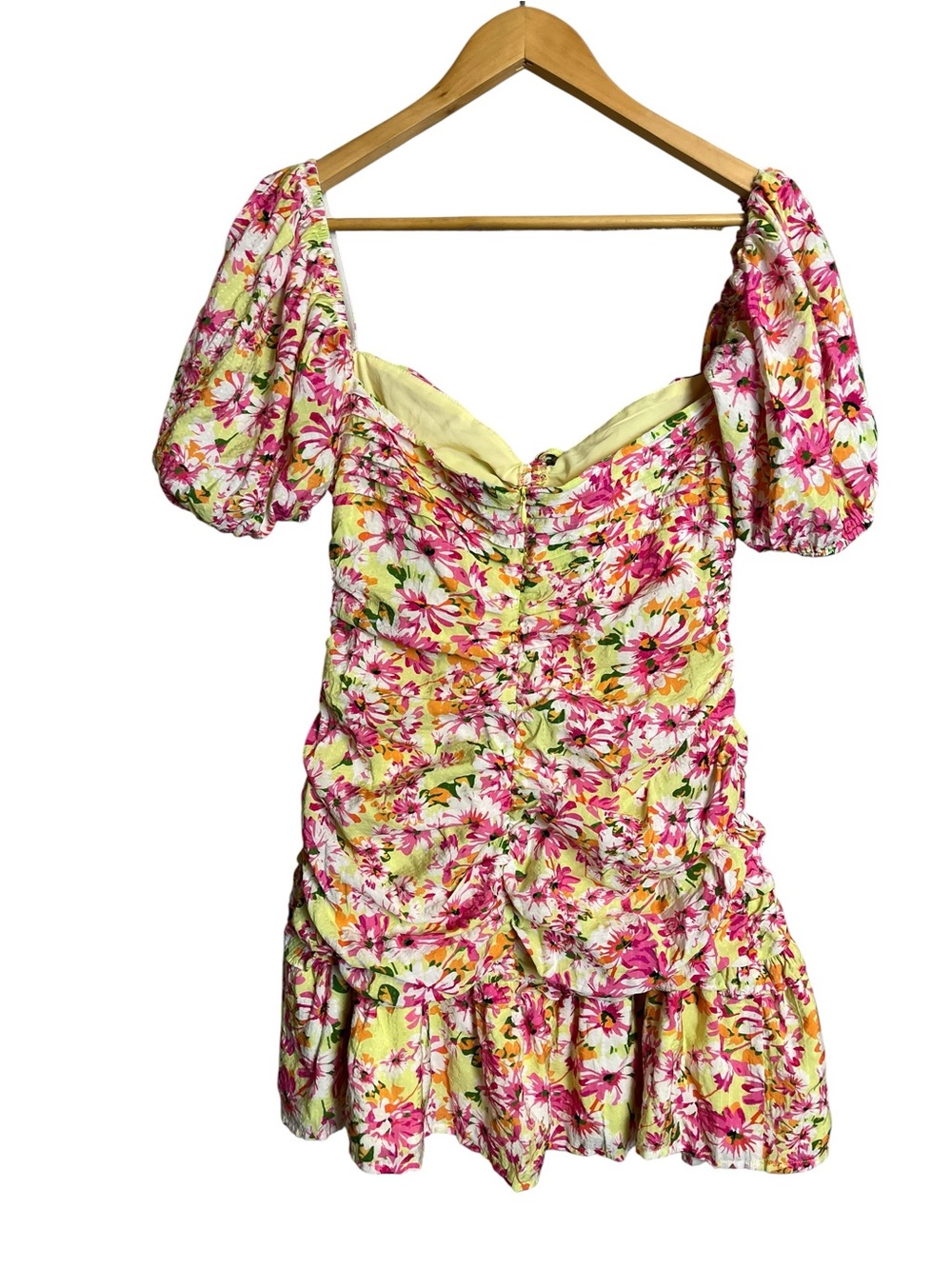 HELLO MOLLY ISLAND RADIANCE MINI DRESS FLORAL SIZE 8 - Picture 7 of 10